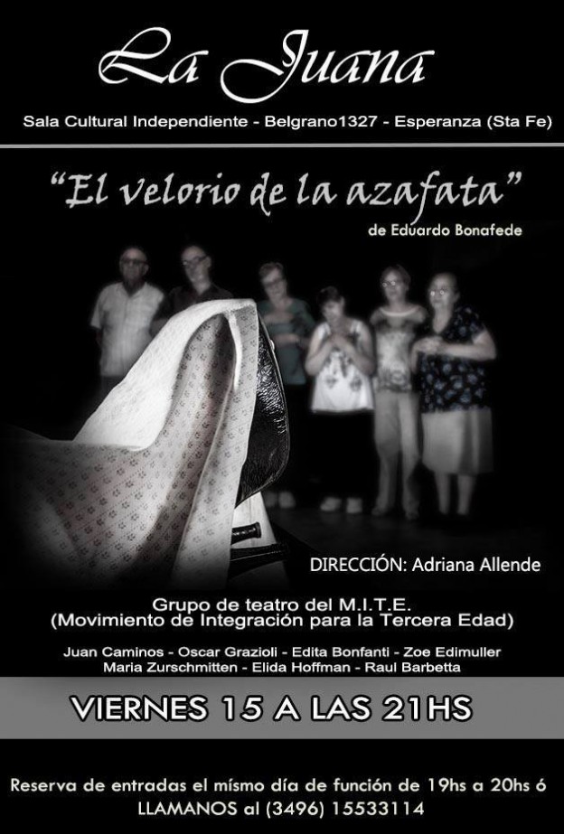 Nuevo estreno teatral en la Sala Cultural La Juana
