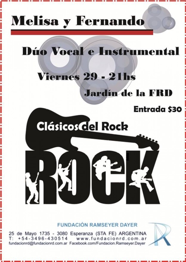 Rock & Pop en la Fundación Ramseyer Dayer