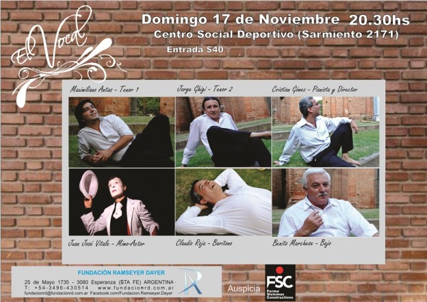 Grupo Vocal en la Fundación R.D.