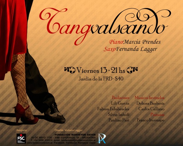 “Tang Valseado” en los jardines de la Fundación R.D.