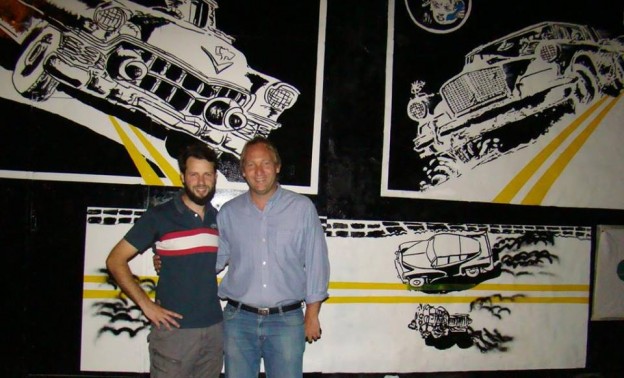Inauguración de mural por la concientización vial