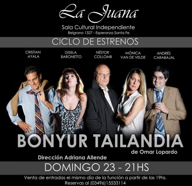 “Bonyur Tailandia” en La Juana