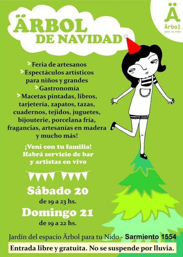 “Ärbol de navidad” este fin de semana