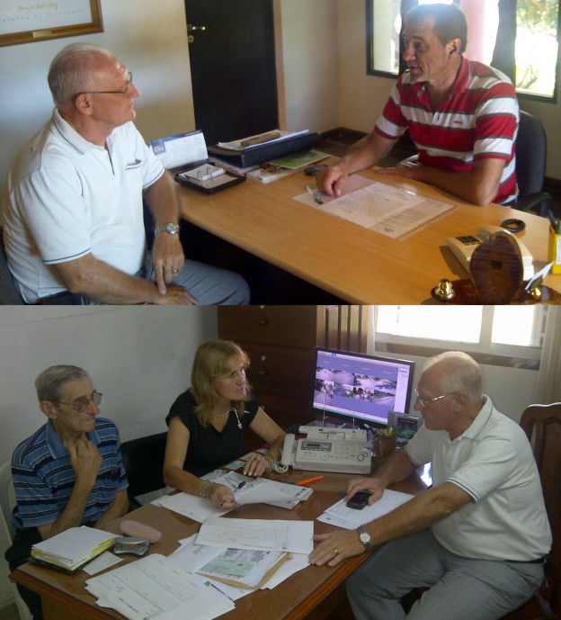 Recorrido por el Departamento – De Pace con intensa actividad