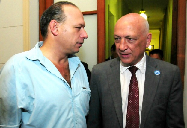 Bonfatti y Berni anunciaron el arribo de Gendarmería a la provincia de Santa Fe