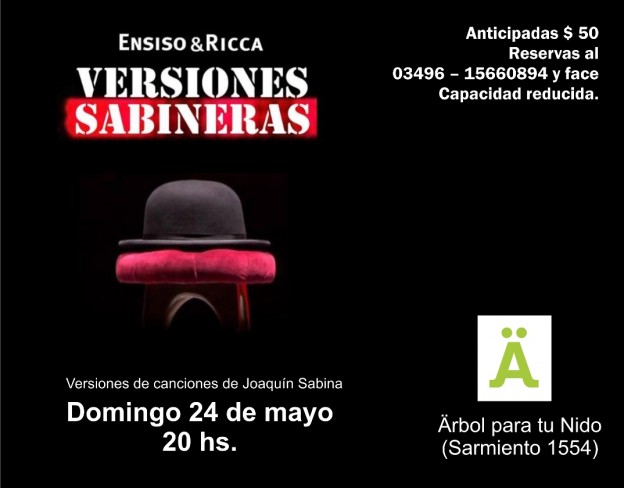 Homenaje a Joaquín Sabina en Ärbol para tu Nido