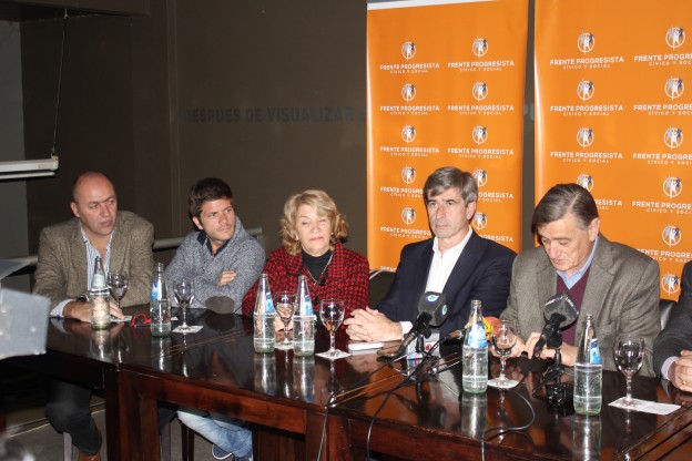 Visita de Hermes Binner a la ciudad