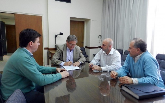 Se firmó un acta – acuerdo de cooperación entre el Ministerio de la Producción y la comuna de Soldini