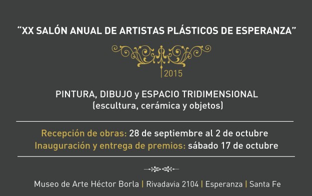 XX Salón anual de Artistas Plásticos Esperanza