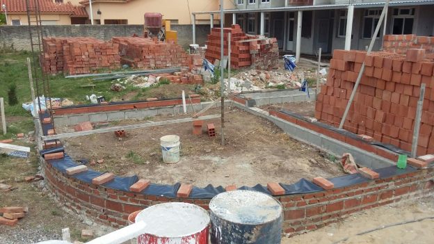 San Carlos Sud avanza en la constucción del Jardín de infantes