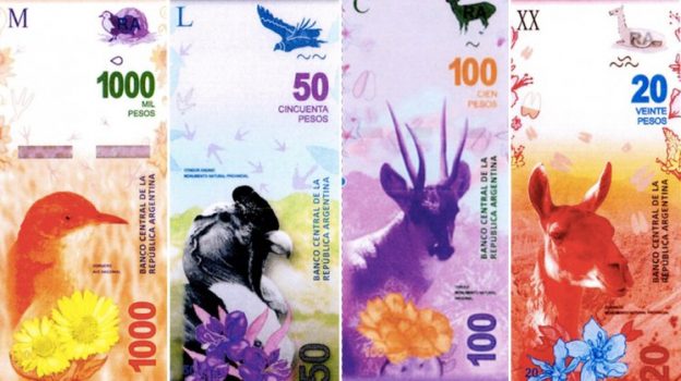 En 2017 reemplazarán los billetes con próceres por otros con animales