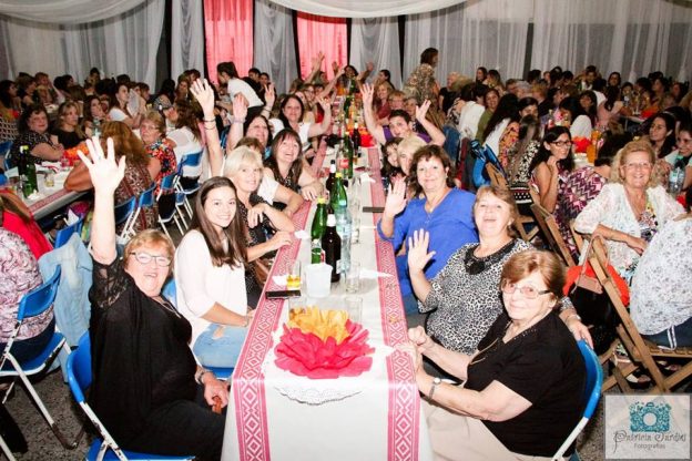 Las mujeres franckinas disfrutaron de su noche.