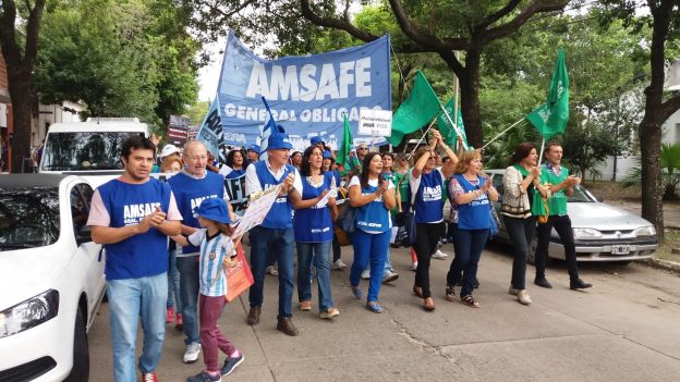 AMSAFE Las Colonias: Marcha Federal y Movilizaciones