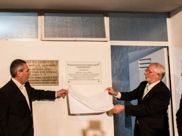 San Jerónimo Norte: La provincia inauguró una nueva planta potabilizadora