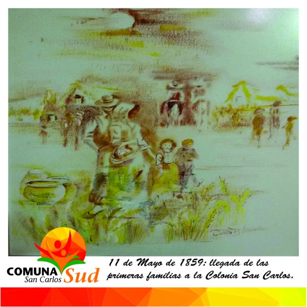 158° aniversario del arribo de las primeras familias a la Colonia San Carlos