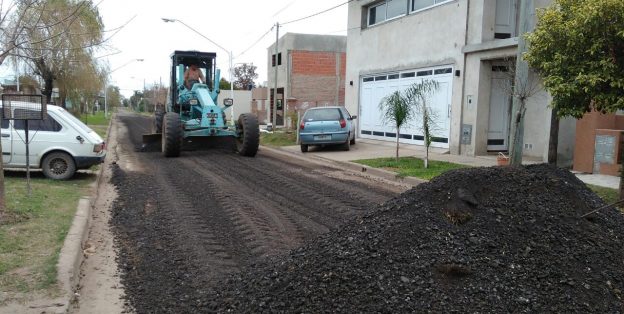 La Comuna de San Carlos Sud realizó trabajos de ripio