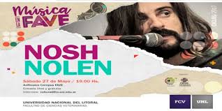 Nosh Nolen en el ciclo Música en la FAVE 2017