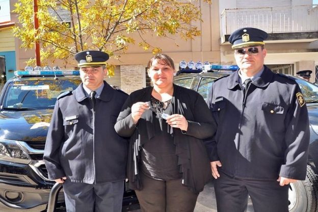 Felicia: presentaron el nuevo móvil policial para la Comisaría VII