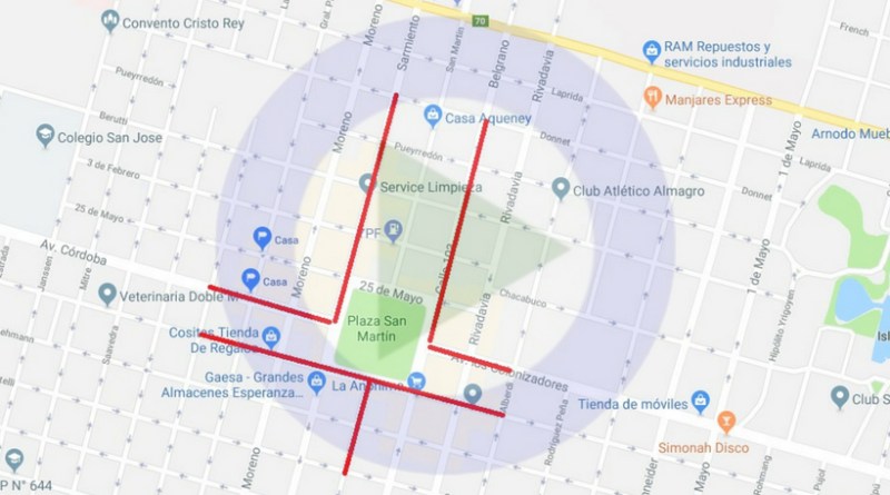 SE EXTIENDE EL ESTACIONAMIENTO MEDIDO EN ESPERANZA A PARTIR DE JUNIO