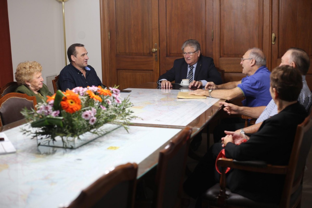 Fascendini recibió a instituciones y entregó aportes