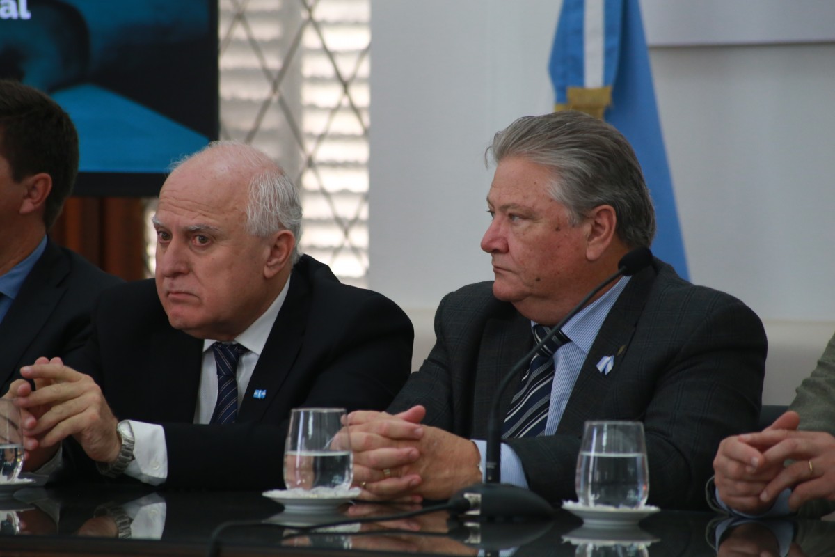 Lifschitz y Fascendini en la presentación del Anteproyecto del Código Procesal Civil y Comercial