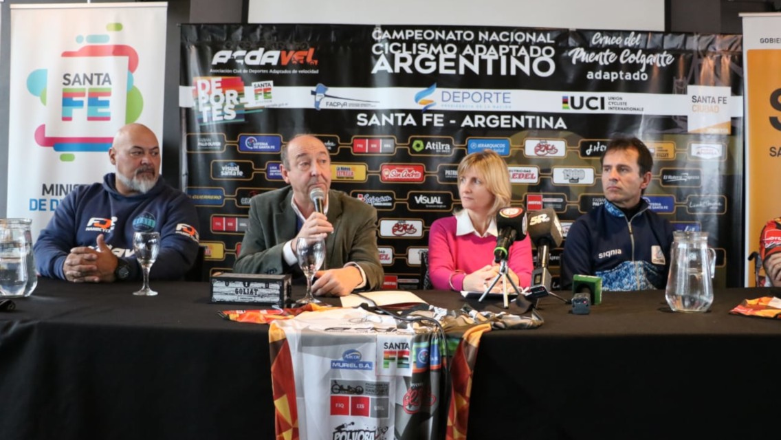 LA PROVINCIA SERÁ SEDE DEL CAMPEONATO NACIONAL DE CICLISMO ADAPTADO ARGENTINO