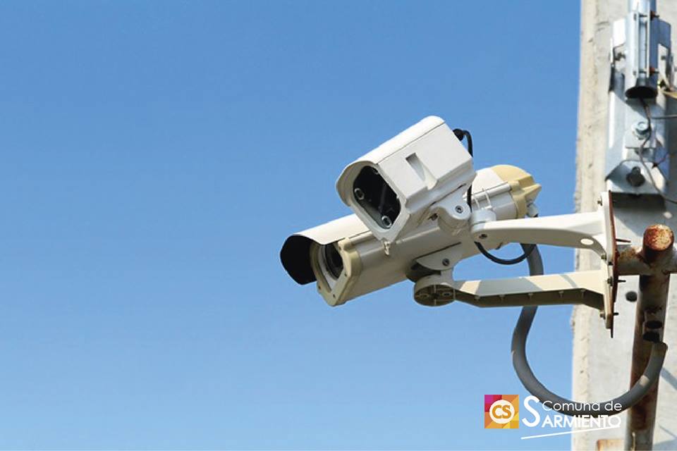 Nuevas cámaras de video vigilancia en Sarmiento
