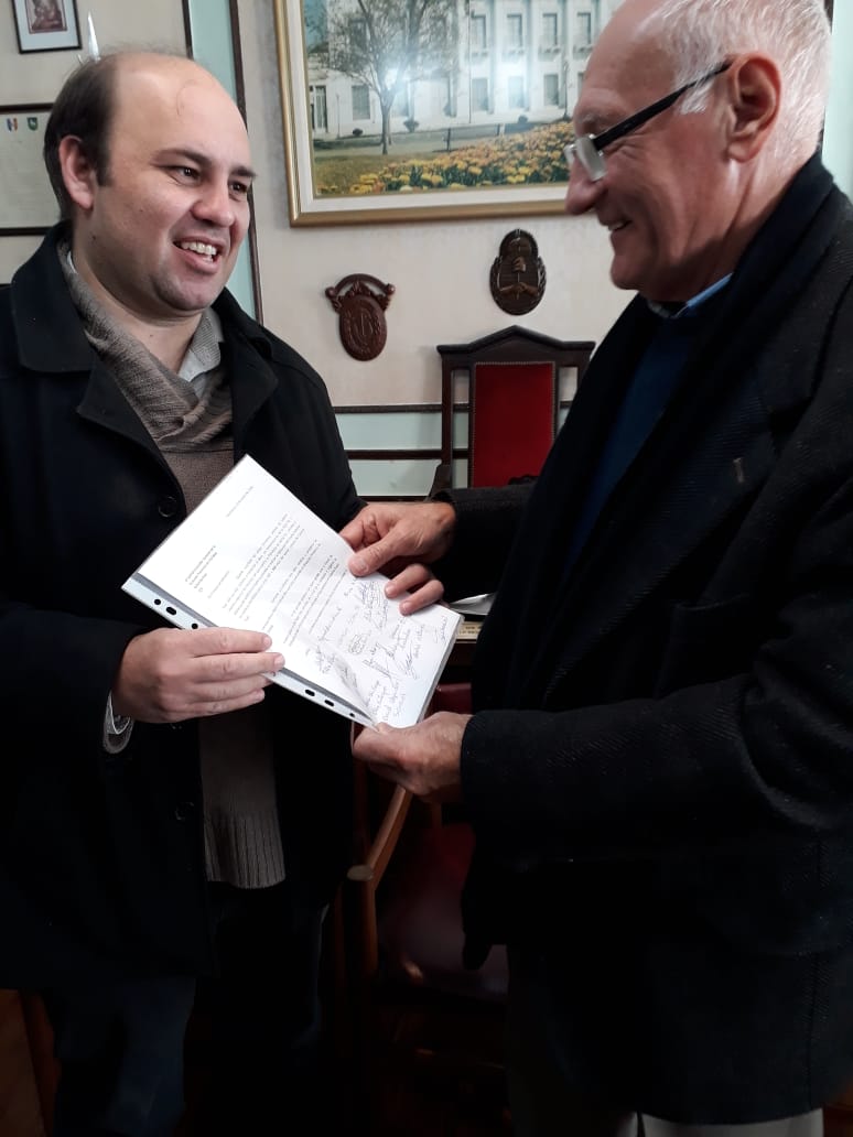 “Pretendemos avanzar con la Obra Pública de Colonia Pujol”