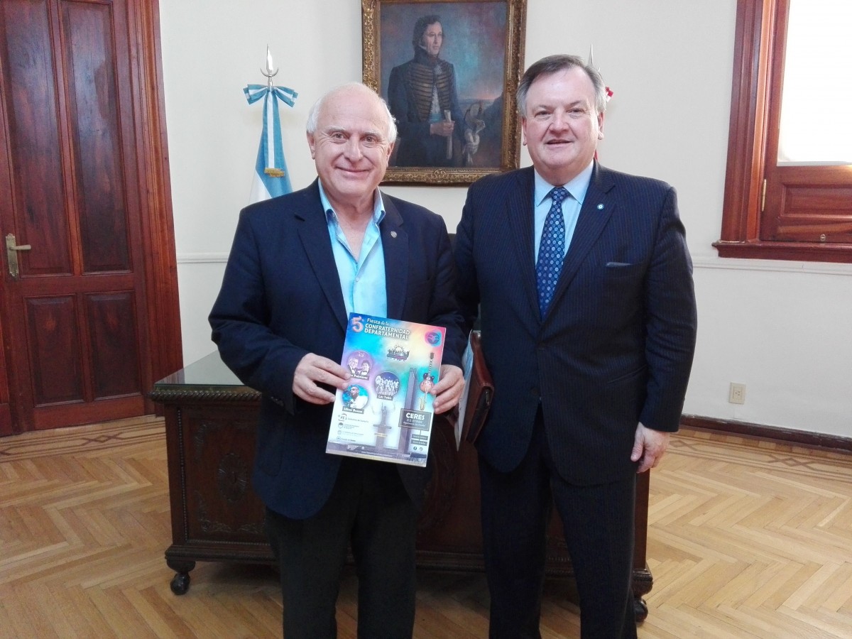 Este miércoles en el Salón Blanco de Casa de Gobierno se presentará la 5° Fiesta de la Confraternidad Departamental