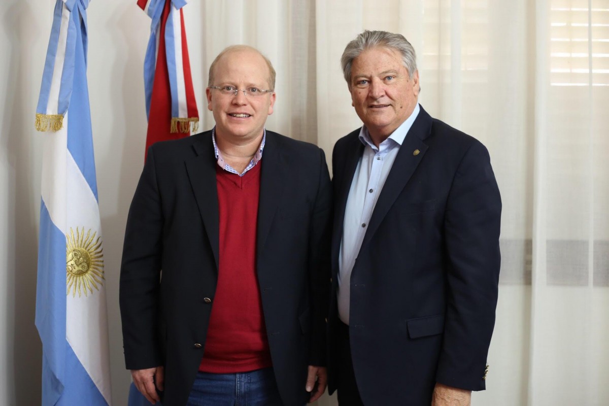 FASCENDINI SE REUNIÓ CON EL DIPUTADO NACIONAL LUIS CONTIGIANI