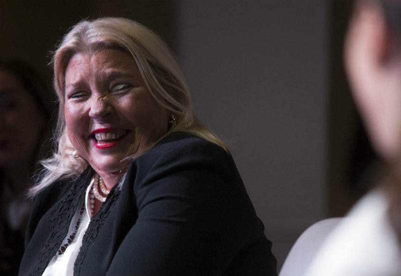 Carrió: “Yo me divierto porque las crisis me generan adrenalina”