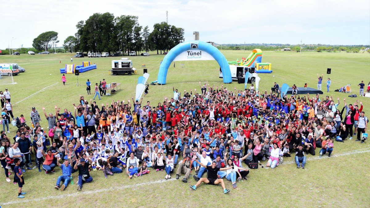 SE REALIZÓ EL PRIMER ENCUENTRO INTERPROVINCIAL DE FÚTBOL INFANTIL DEL TÚNEL SUBFLUVIAL
