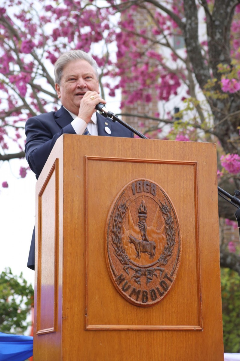 FASCENDINI PRESIDIÓ EL ACTO POR LOS 150 AÑOS DE HUMBOLDT