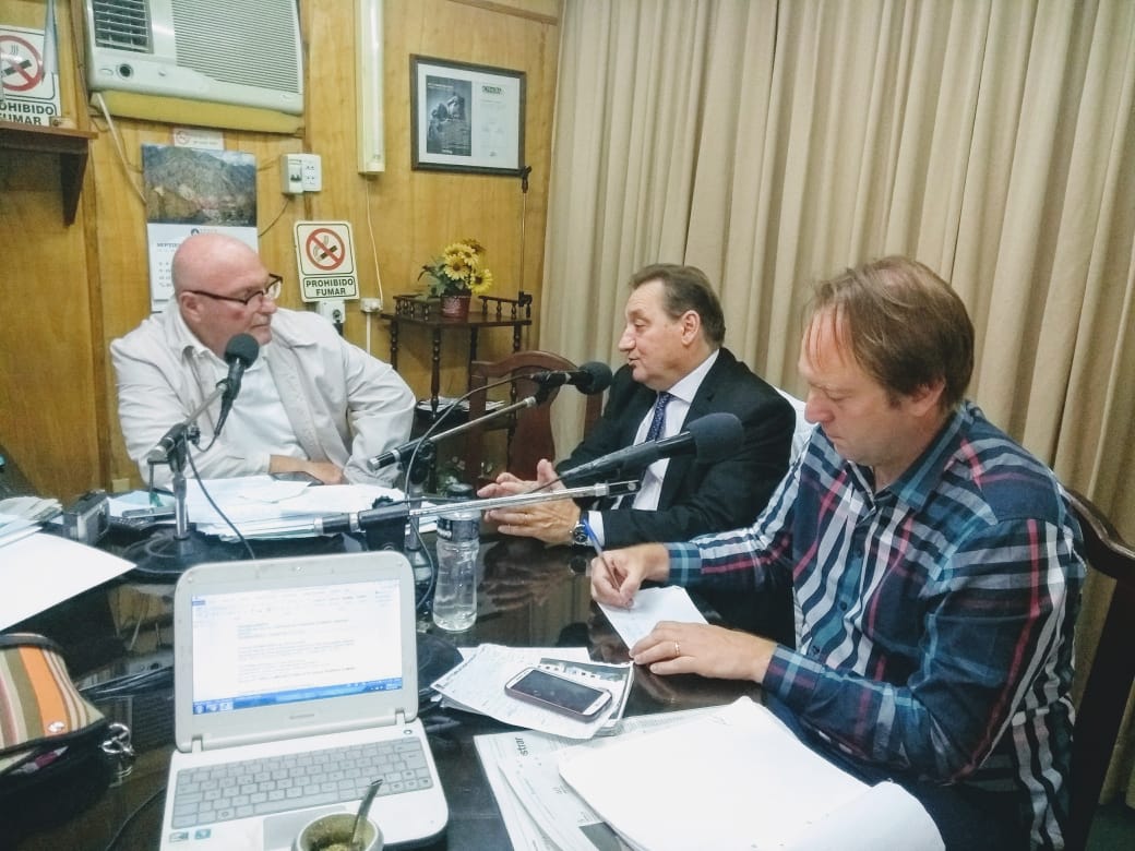 El ministro de Trabajo provincial recorrió la ciudad con Cammisi