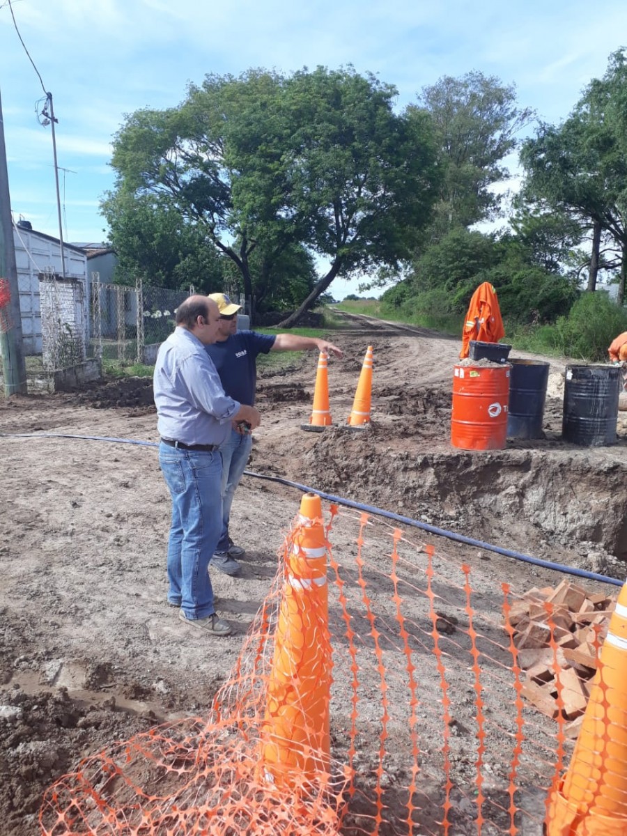 RODRIGO MÜLLER: “AVANZAN OBRAS PEDIDAS POR VECINOS DE COLONIA PUJOL”