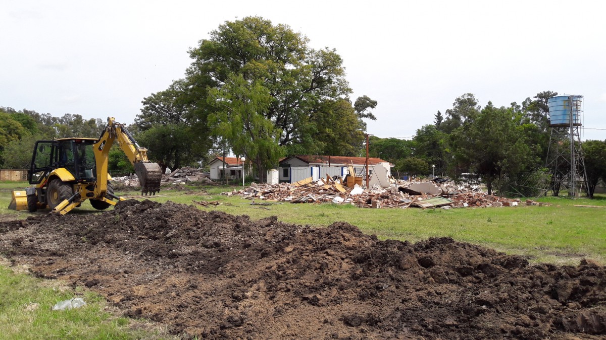 Avanza la construcción del nuevo Complejo Social del Túnel Subfluvial