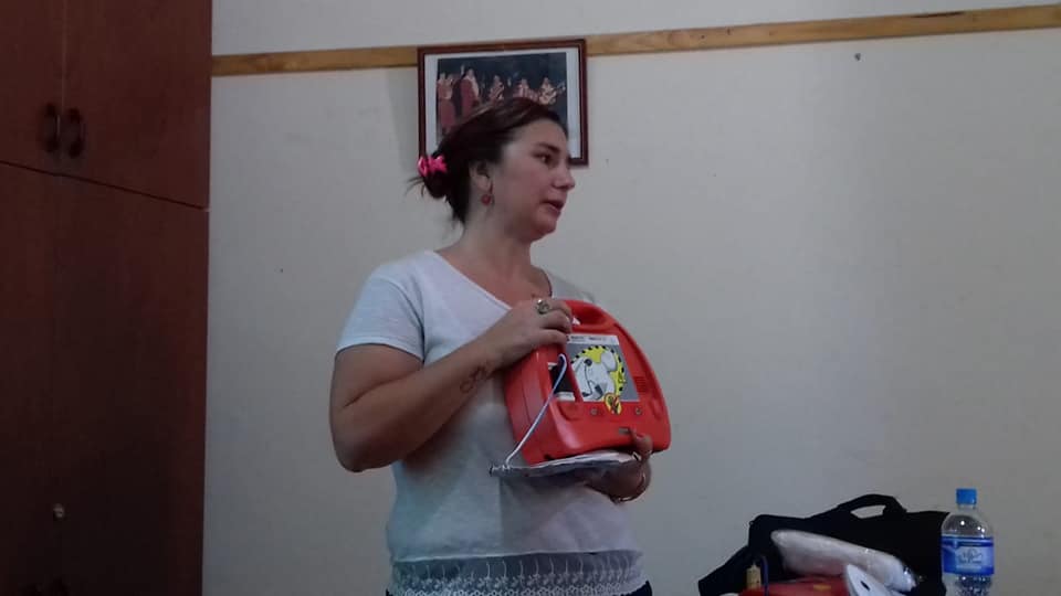 Nuevo desfibrilador en Progreso