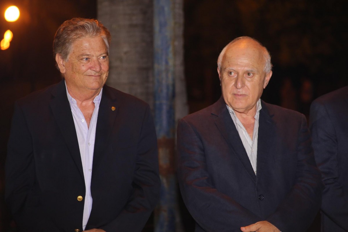 LIFSCHITZ Y FASCENDINI INAUGURARON OBRAS EN LAS COLONIAS