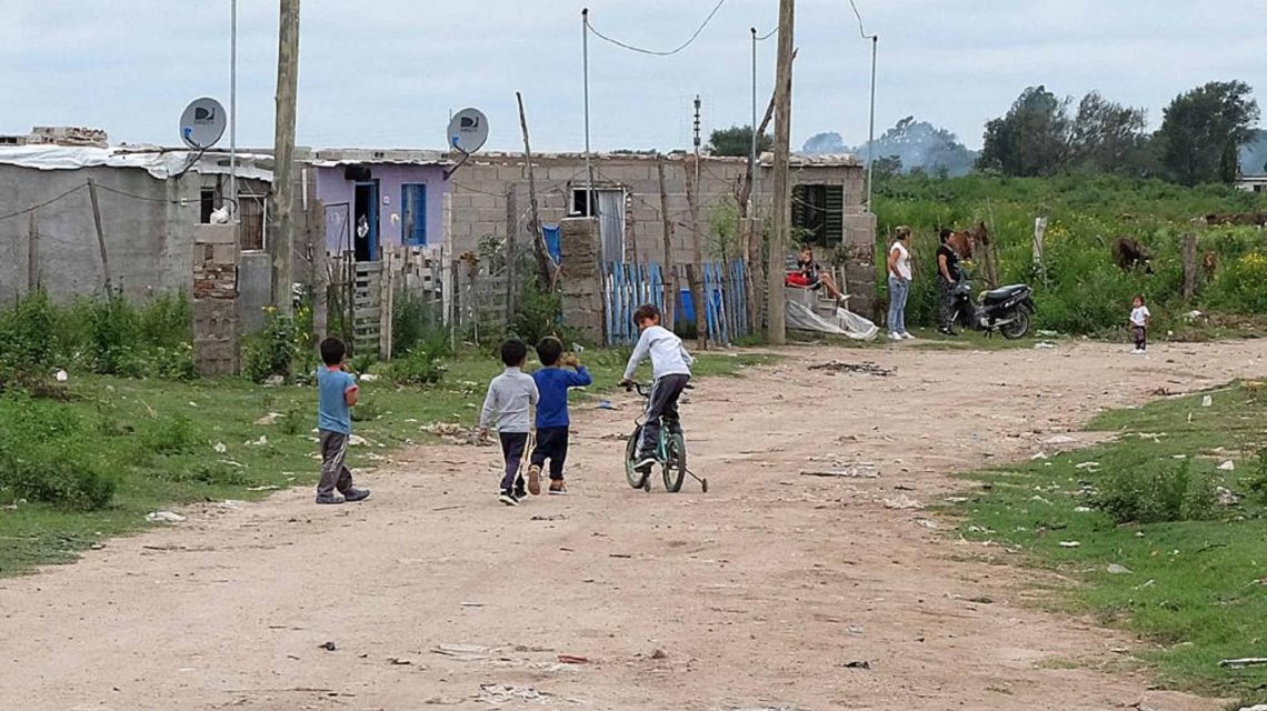 La mitad de los niños en Argentina son pobres