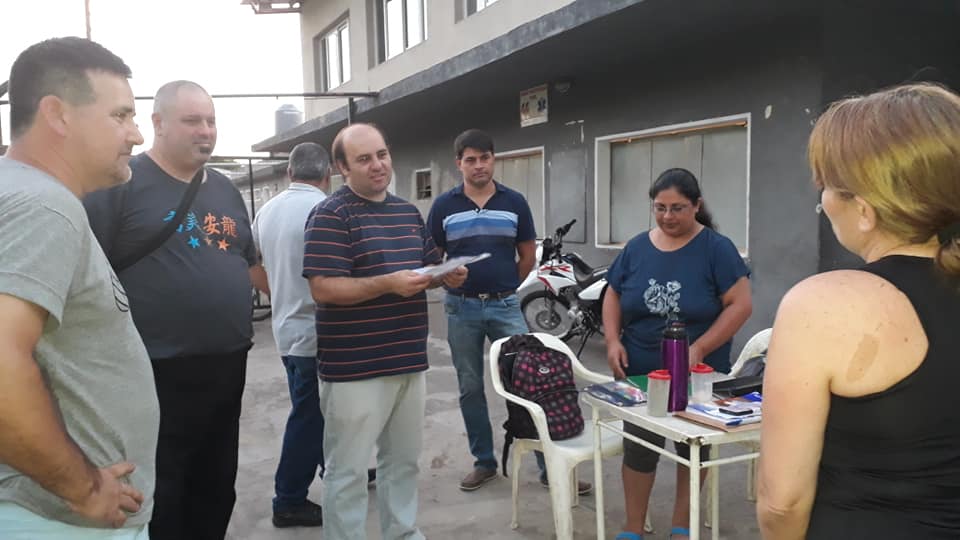 RODRIGO MÜLLER: Queremos poner énfasis en que los problemas de la ciudad se resuelven trabajando con las instituciones.