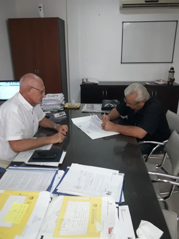 La Comuna de Sarmiento firma convenio con la DPV