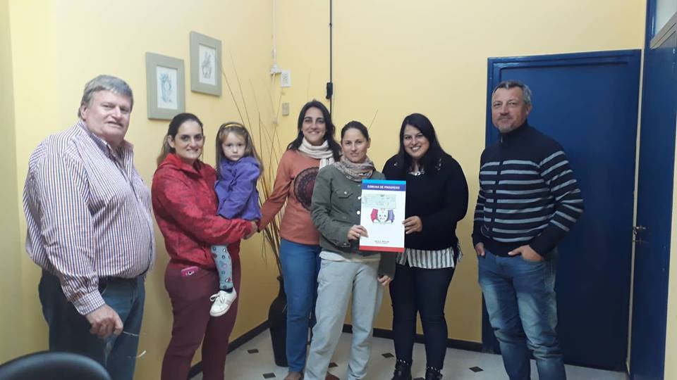 El Presidente Comunal de Progreso, Julio Müller, hizo entrega de aportes a Instituciones de la Localidad