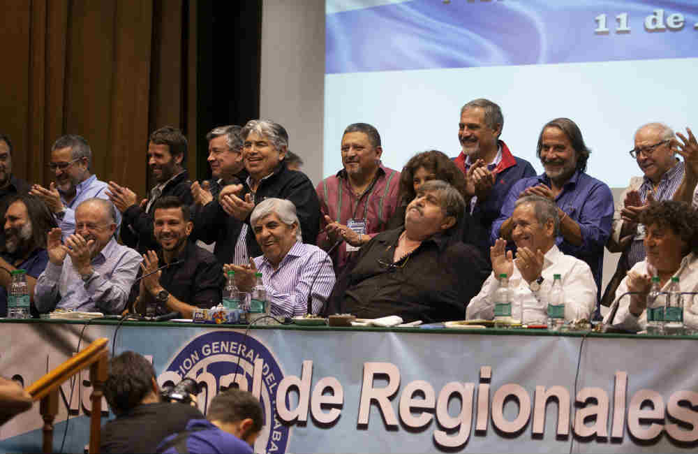 Moyano y las CTA anunciaron un paro nacional el próximo 30/04: “Macri es un inútil”