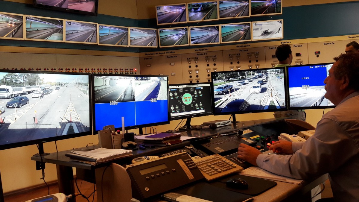 Una delegación del Paso Internacional Cristo Redentor visitó el Túnel Subfluvial