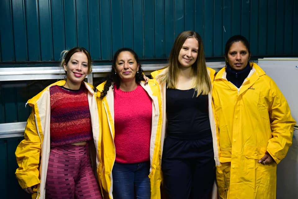 POR PRIMERA VEZ EN CASI MEDIO SIGLO, CUATRO MUJERES PARTICIPARON DE LA LIMPIEZA INTERIOR DEL TÚNEL SUBFLUVIAL