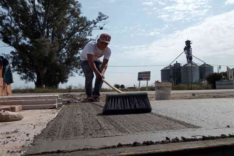 San Carlos Sud: Se concluyó la primera etapa de la ciclovía.