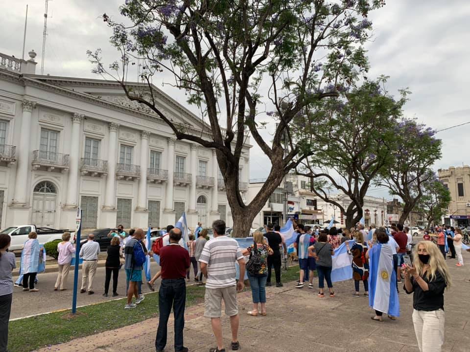 Esperanza se sumo al 8N en contra de Alberto Fernández.