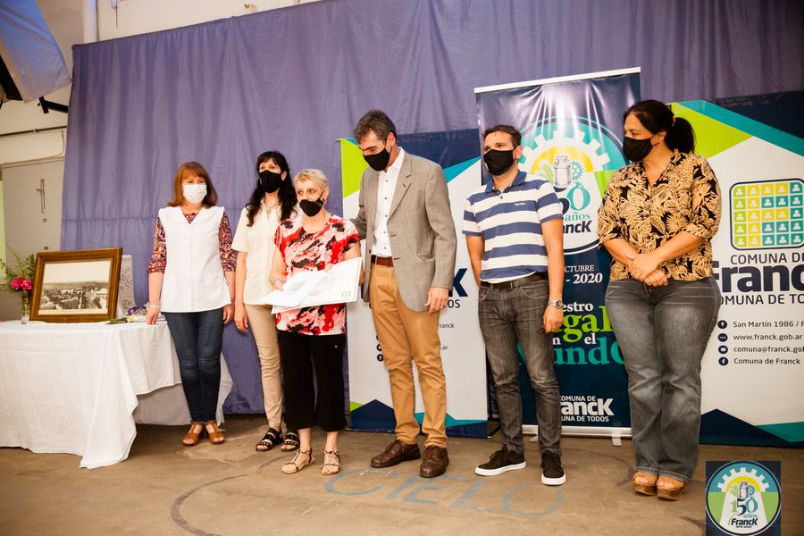 Homenaje; una calle de Franck llevara el nombre de Luis Canetti.