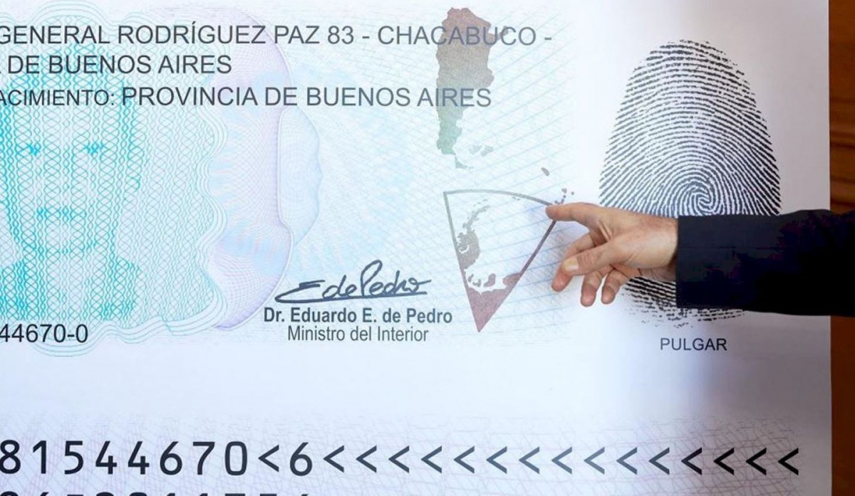 Cuanto costará el nuevo DNI que lanzó el Gobierno?