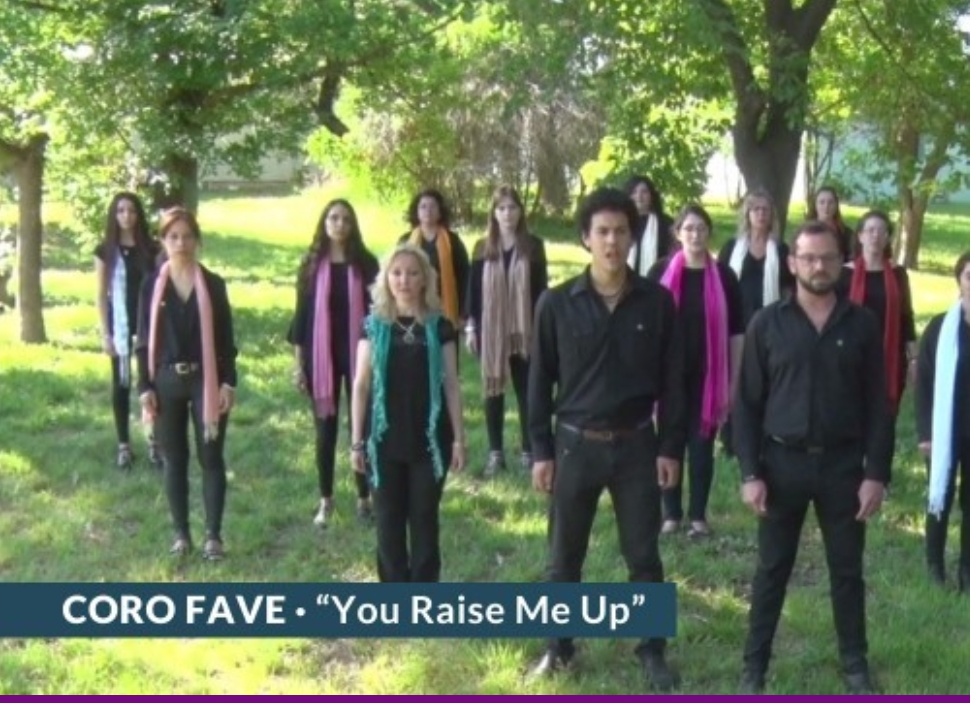 El coro vocal de la FAVE festeja sus 10 años de vida con un video institucional.